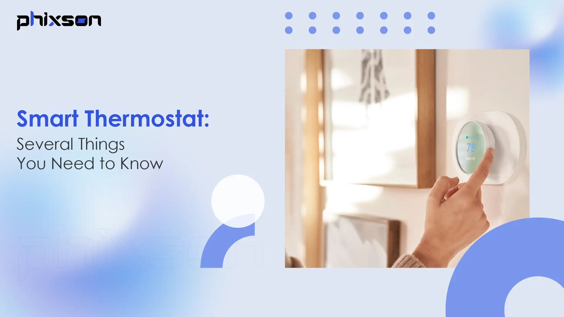 Termostato inteligente Varias cosas que necesitas saber