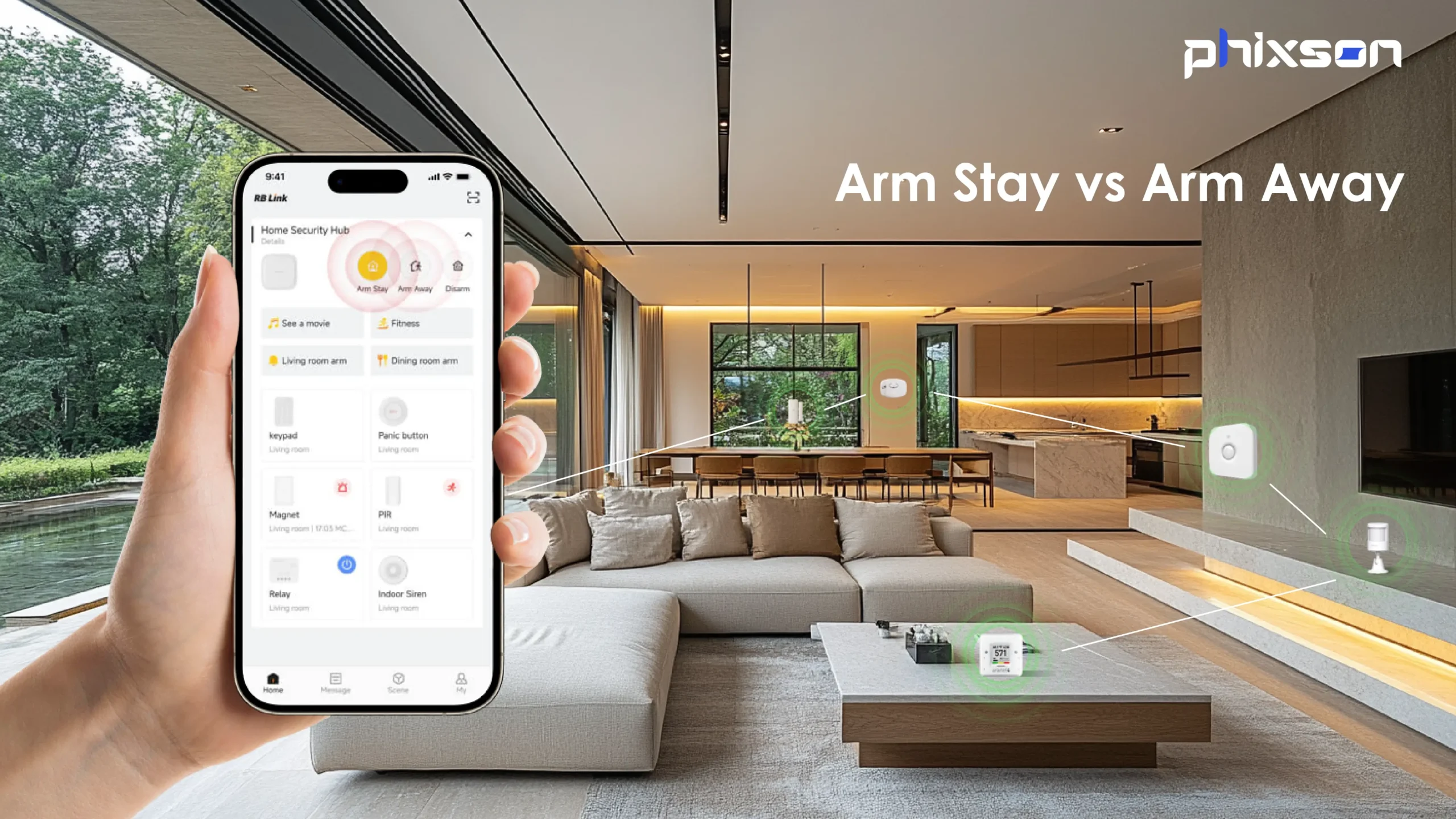 Arm Stay vs Arm Away