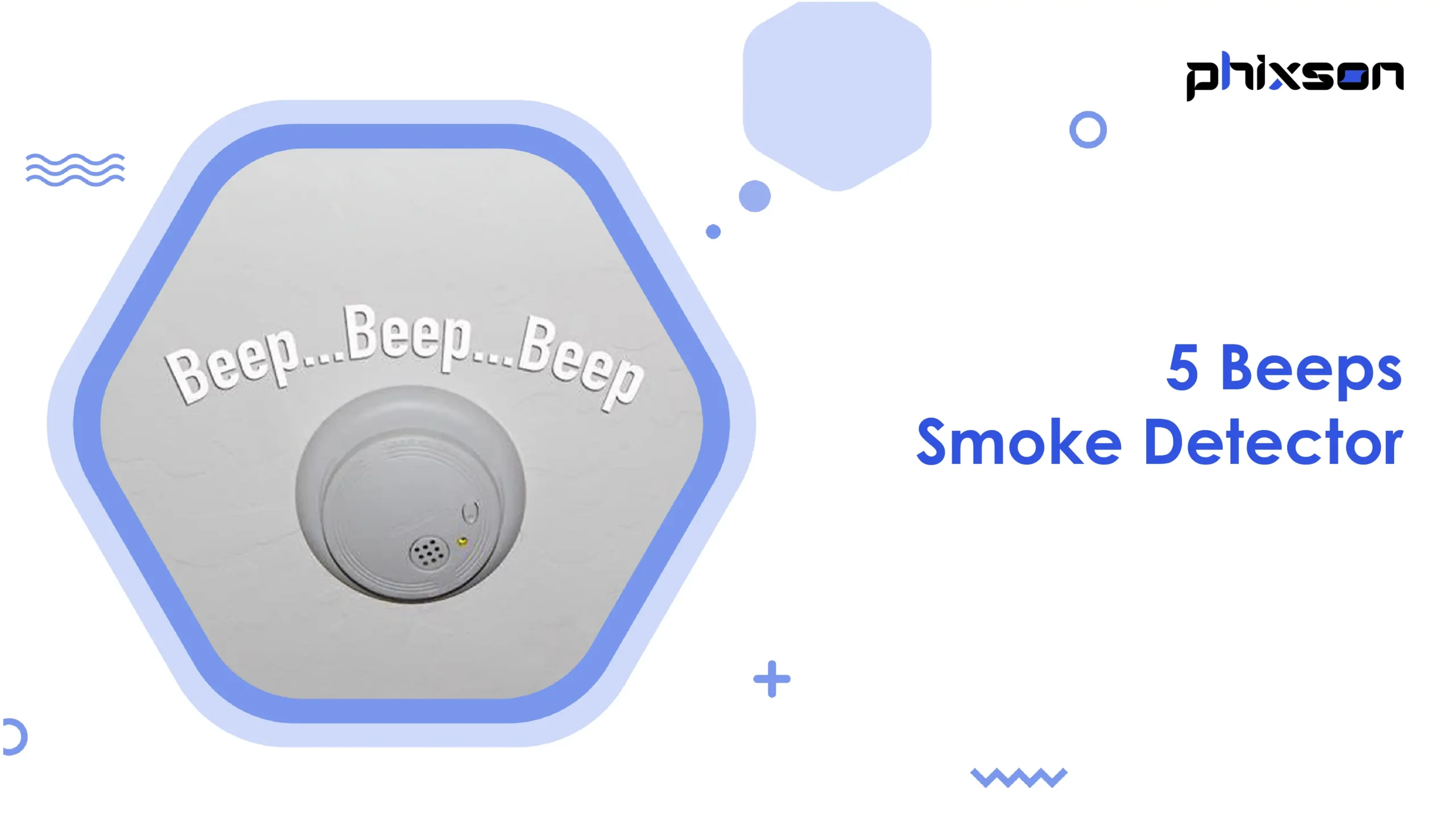 5 beeps smoke detector