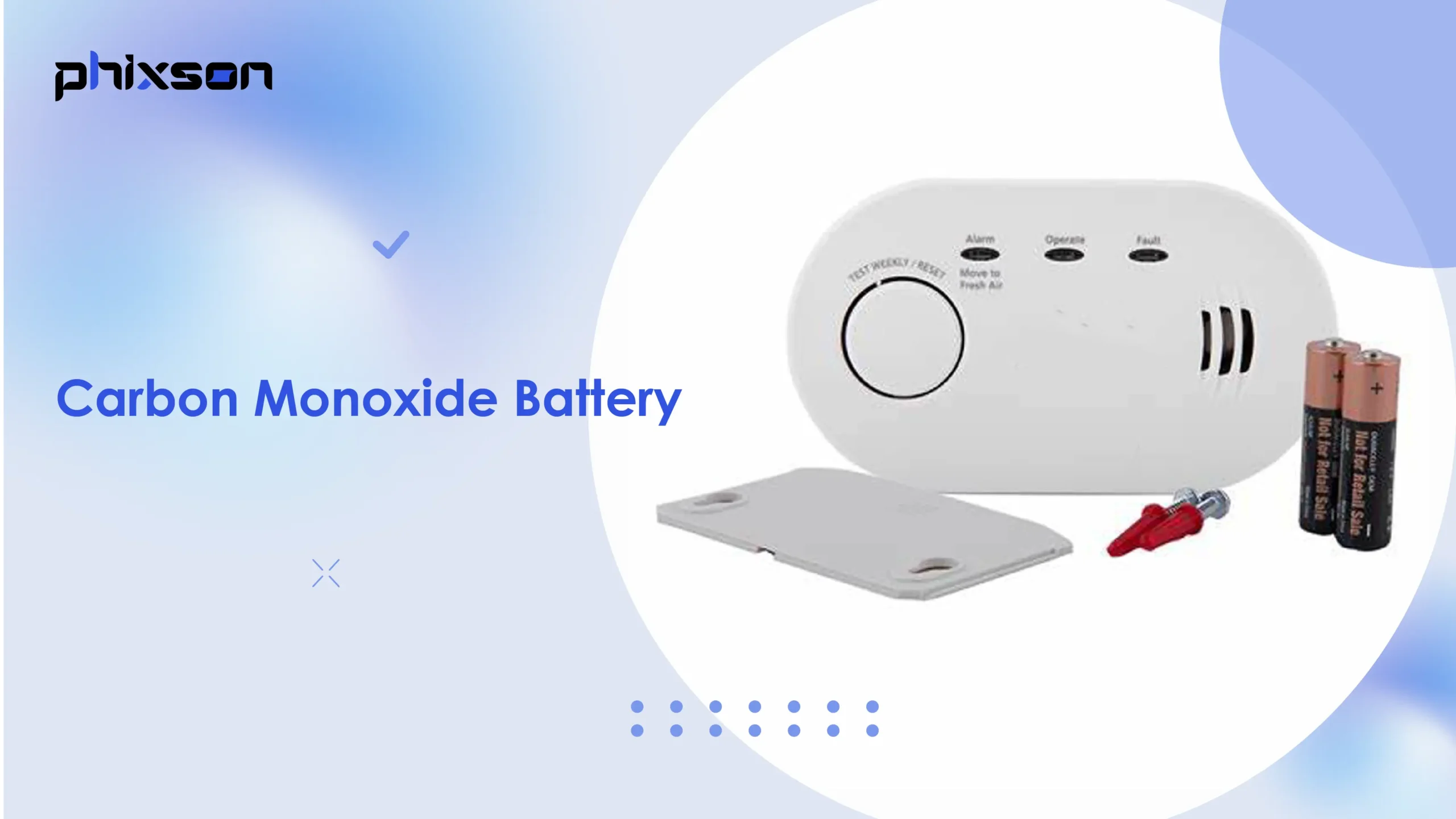 Carbon Monoxide Battery