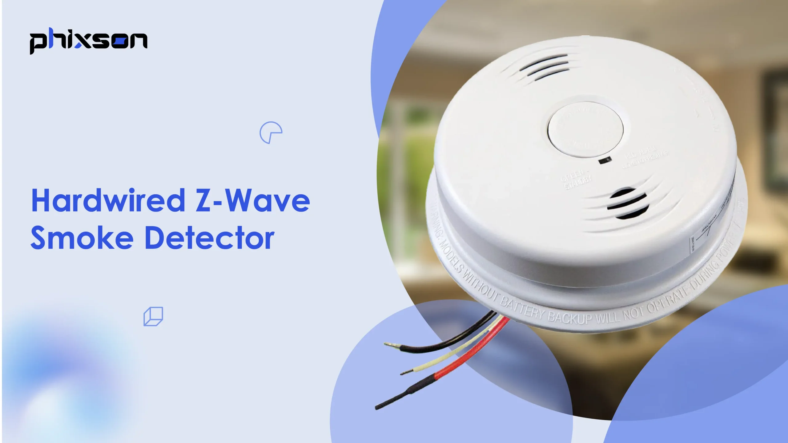 Hardwired Z-Wave Smoke Detector