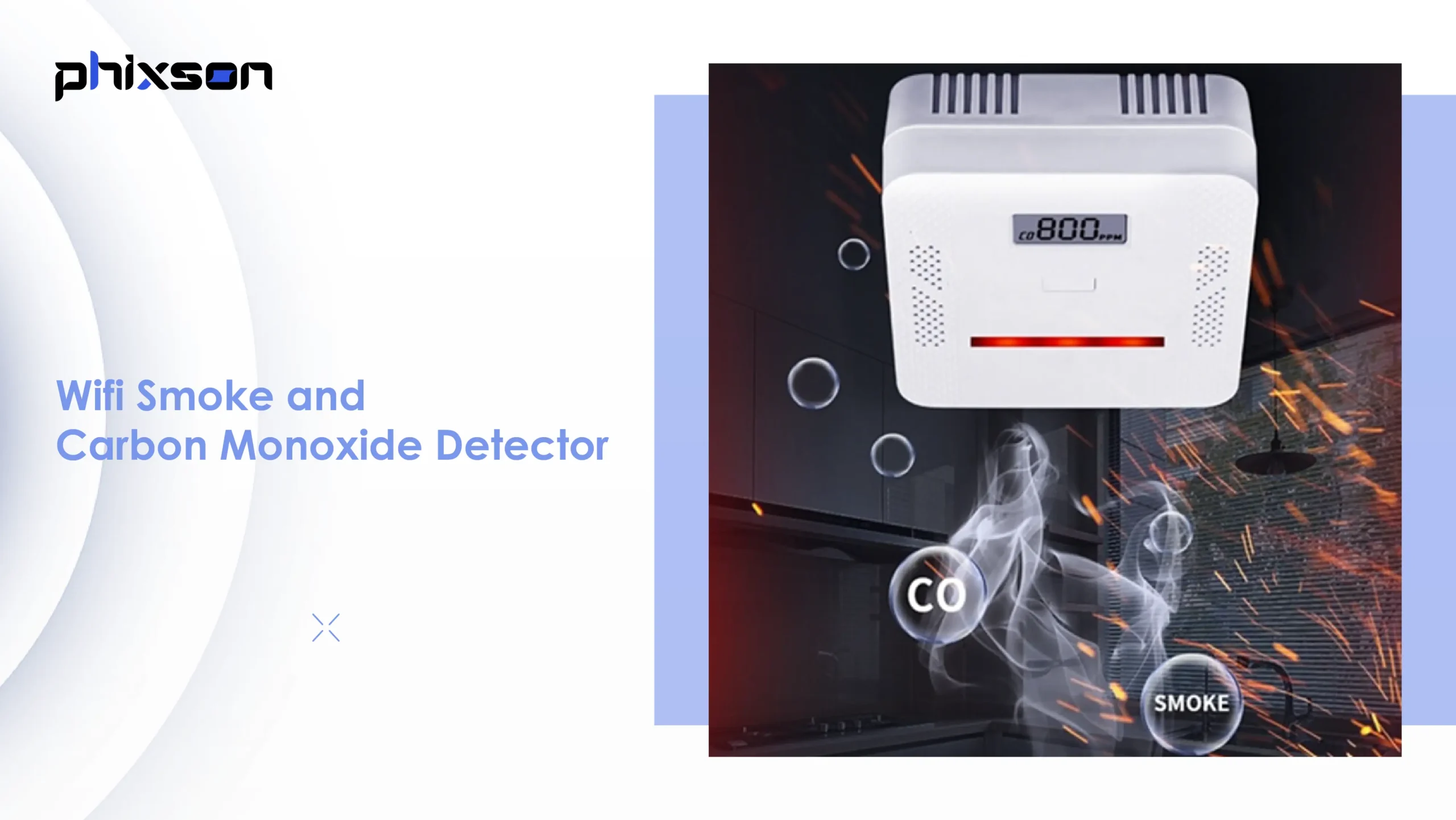 WLAN-Rauch- und Kohlenmonoxidmelder
